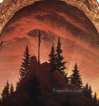 La cruz en las montañas Romántico Caspar David Friedrich Pinturas al óleo